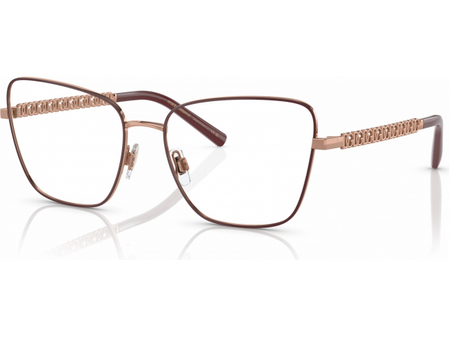 Dolce & Gabbana DG1346 1333 Pink Gold/matte Bordeaux