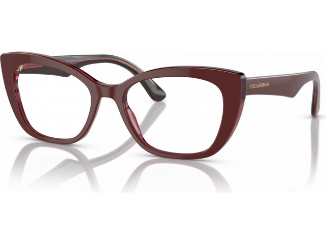 Dolce & Gabbana DG3360 3247 Bordeaux/transparent Bordeaux