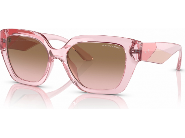 Armani Exchange AX4125SU 833911 Shiny Transparent Pink