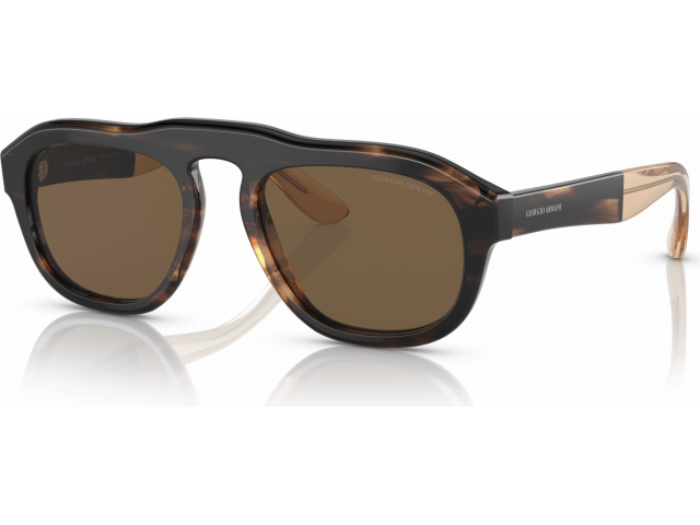 Giorgio Armani AR8173 595873 Striped Brown