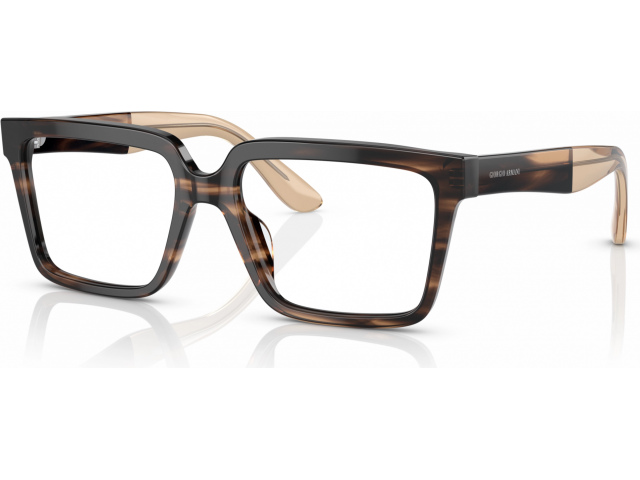 Giorgio Armani AR7230U 5958 Shiny Striped Brown