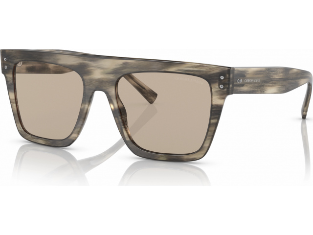 Giorgio Armani AR8177 5922/3 Striped Light Grey