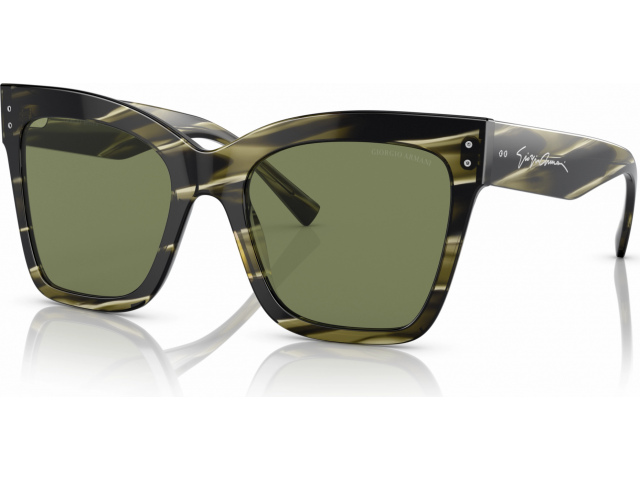Giorgio Armani AR8175 59522A Striped Green