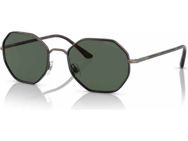 Giorgio Armani AR6112J 319871 Brushed Pale Gold/red Havana