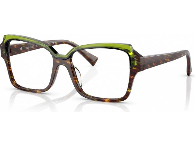 Alain Mikli A03152 002 Brown/noir Mikli/trasp Green