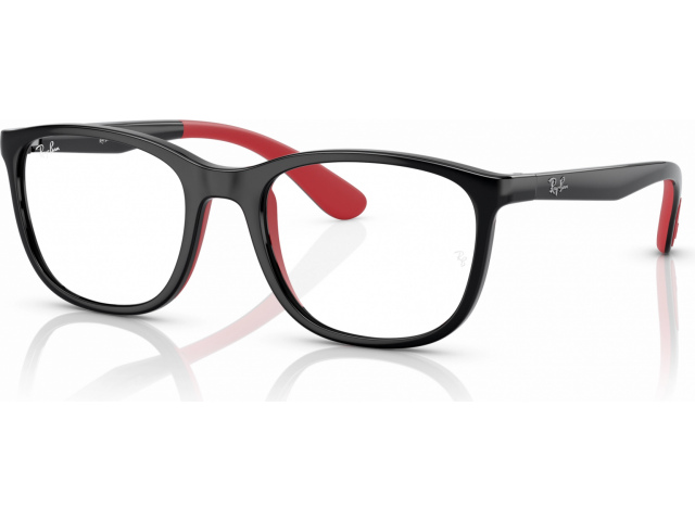 Ray-Ban RY1620 3831 Black On Rubber Red