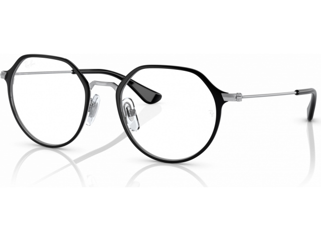 Ray-Ban RY1058 4064 Black On Silver