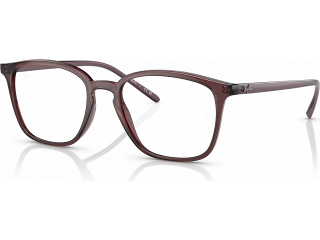 Ray-Ban RX7185 8236 Transparent Brown