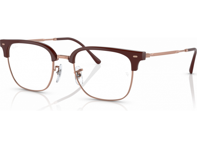 Ray-Ban Clubmaster RX7216 8209 Bordeaux On Rose Gold