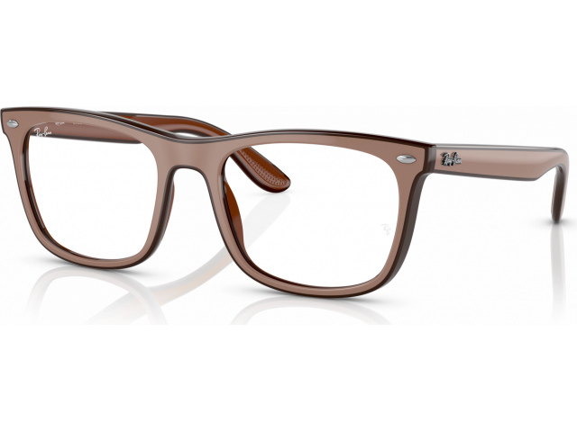 Ray-Ban RX7209 8211 Beige Dark Brown Brown