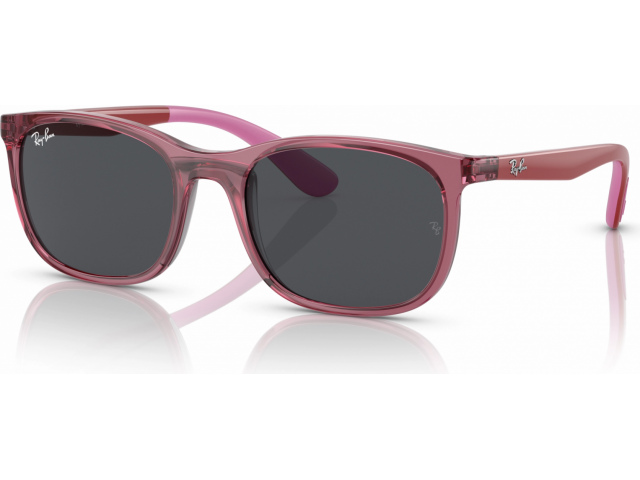 Ray-Ban RJ9076S 712587 Transp Pink On Rubber Pink