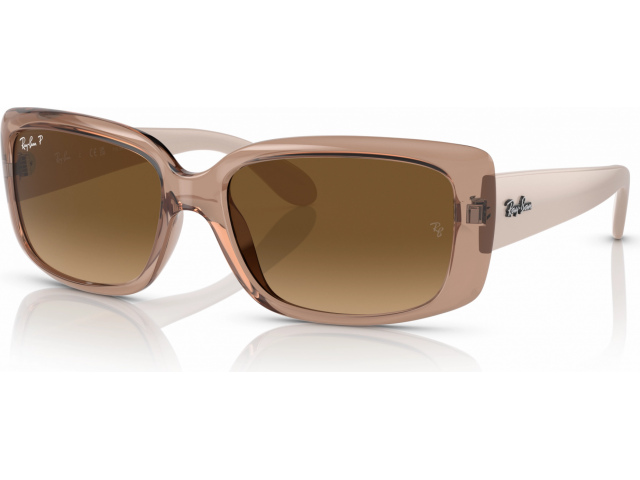 Ray-Ban RB4389 6644M2 Transparent Brown