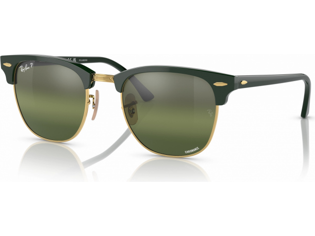 Ray-Ban Clubmaster RB3016 1368G4 Green On Arista