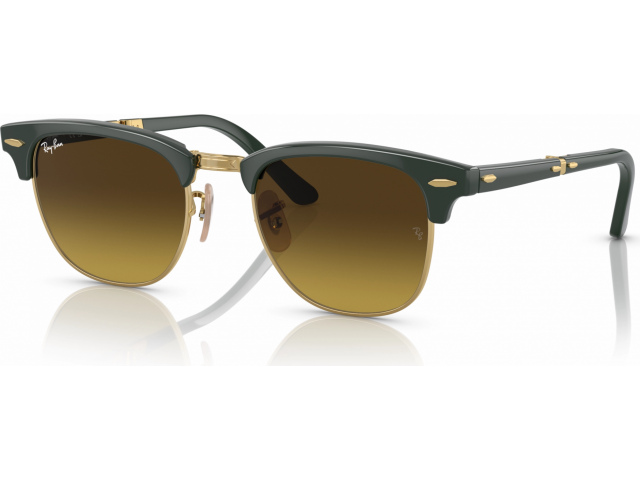 Ray-Ban Clubmaster Folding RB2176 136885 Green On Arista