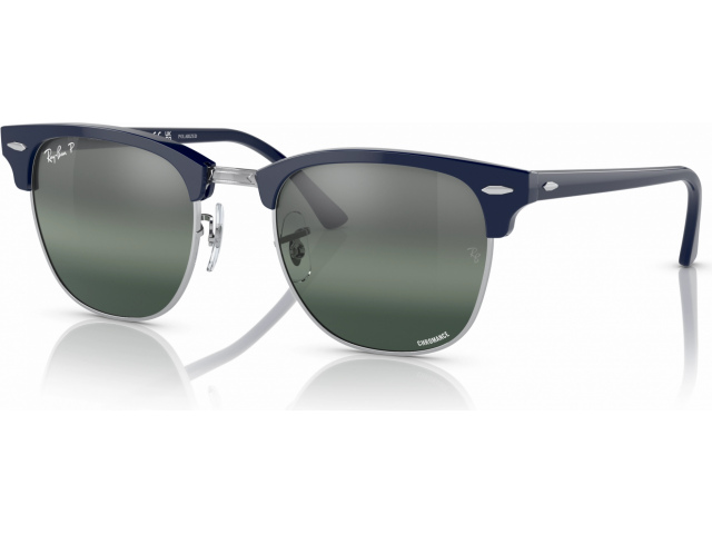 Солнцезащитные очки Ray-Ban Clubmaster RB3016 1366G6 Blue On Silver