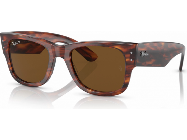 Ray-Ban Mega Wayfarer RB0840S 954/57 Striped Havana