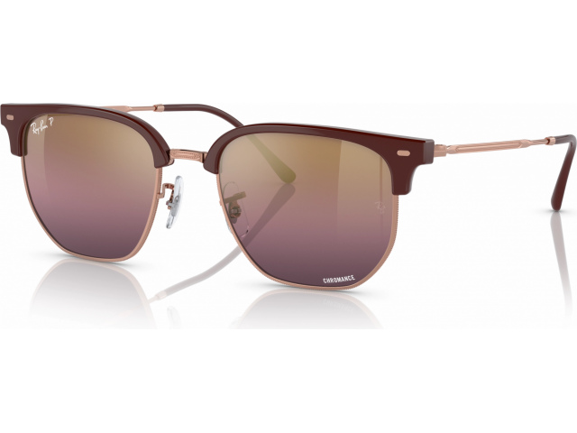 Ray-Ban Clubmaster RB4416 6654G9 Bordeaux On Rose Gold