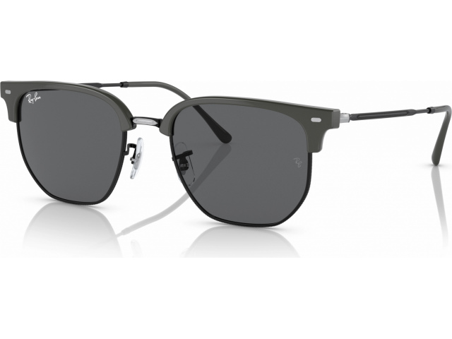 Ray-Ban Clubmaster RB4416 6653B1 Grey On Black