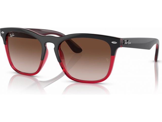 Ray-Ban Steve RB4487 663113 Grey On Transparent Red