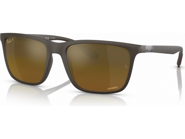 Ray-Ban RB4385 6124A3 Matte Brown