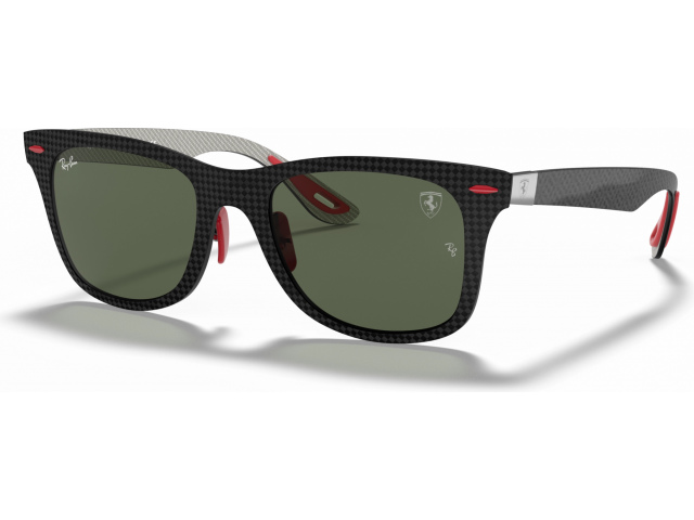Ray-Ban RB8395M F05471 Matte Carbon On Matte Allutex