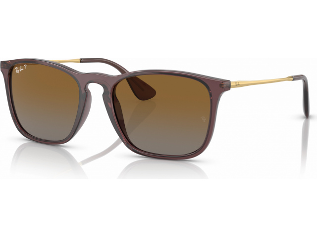 Ray-Ban Chris RB4187 6593T5 Transparent Brown