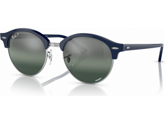 Ray-Ban Clubround RB4246 1366G6 Blue On Silver