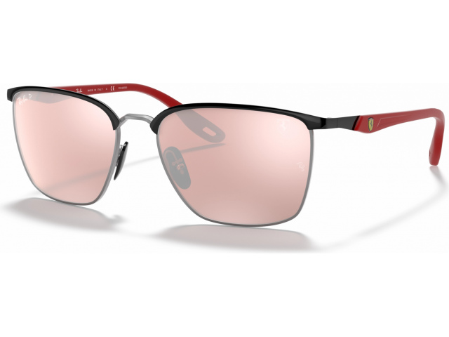 Ray-Ban RB3673M F060H2 Black On Silver