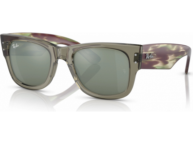 Ray-Ban Mega Wayfarer RB0840S 66355C Transparent Green