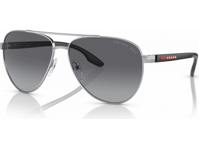 Prada Linea Rossa PS 52YS 1BC06G Silver