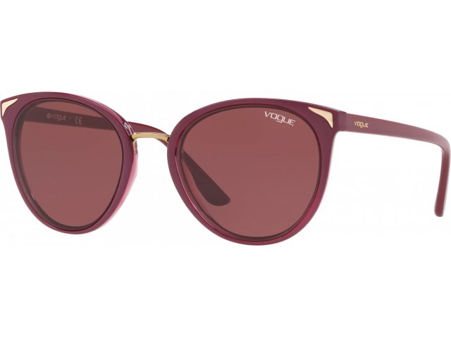   Vogue VO5230S 255575 Top Dark Red/red Transp