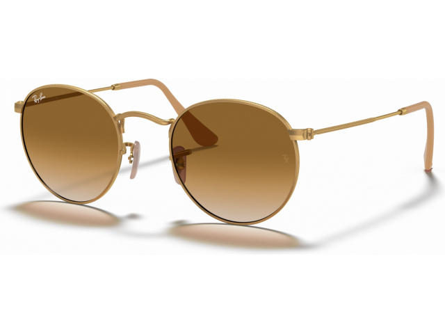 Ray-Ban Round Metal RB3447 112/51 Matte Gold