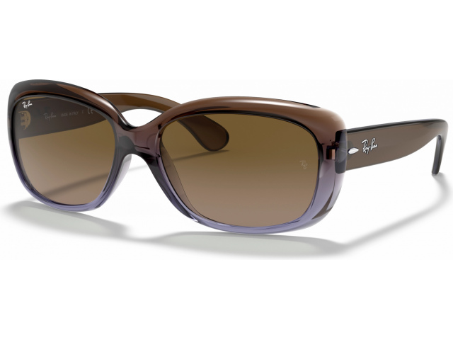 Ray-Ban Jackie Ohh RB4101 860/51 Brown Gradient Lilac