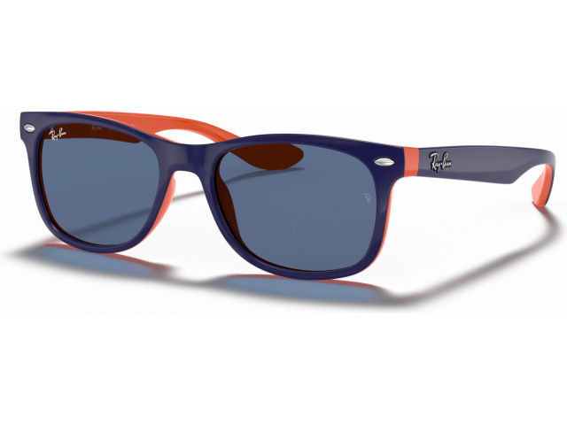 Ray-Ban Junior New Wayfarer RJ9052S 178/80 Top Blue On Orange