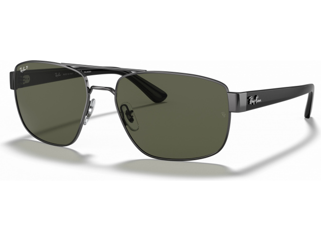 Ray-Ban RB3663 004/58 Shiny Gunmetal