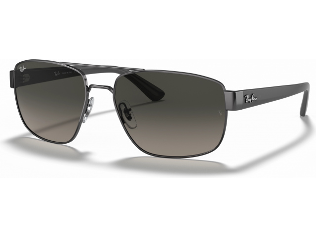 Ray-Ban RB3663 004/71 Shiny Gunmetal