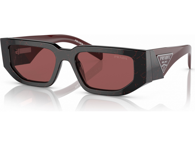 Prada PR 09ZS 11F08S Black Etruscan Marble