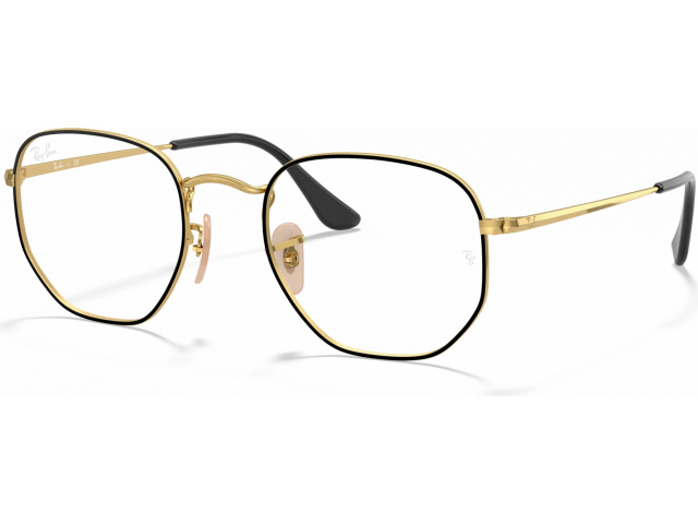 Ray-Ban RX6448 2991 Top Black On Gold