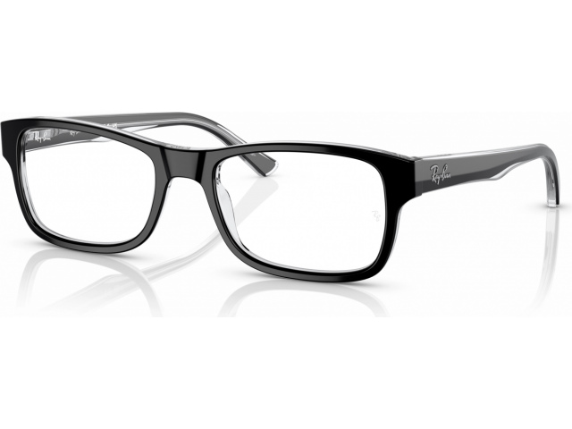 Ray-Ban RX5268 2034 Black On Transparent