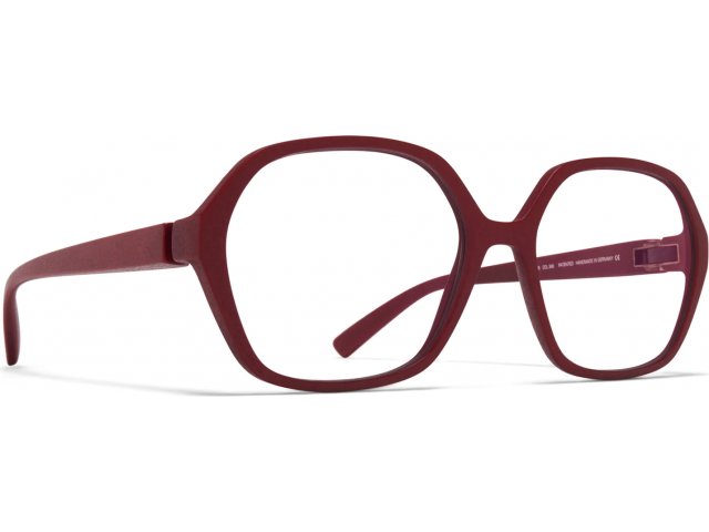 MYKITA LEIA 348,  MD36-CRANBERRY, CLEAR