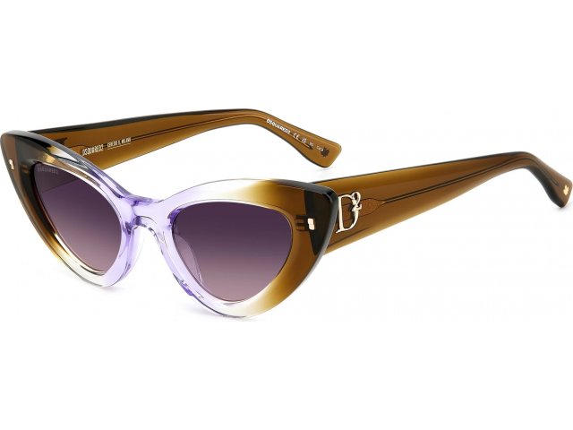 DSQUARED2 D2 0092/S 2RO Brown Lilac