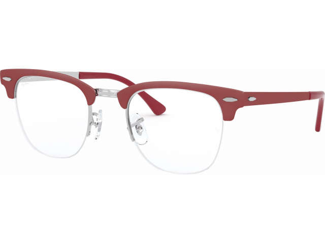 Оправа Ray-Ban Clubmaster Metal RX3716VM 3056 Silver On Top Matte Bordeaux