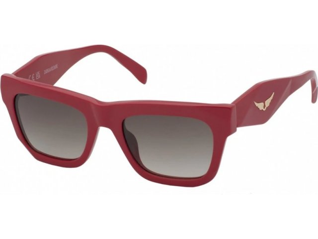 ZADIG VOLTAIRE SZV367 09JT,  SHINY FULL CORAL, BROWN GRADIENT
