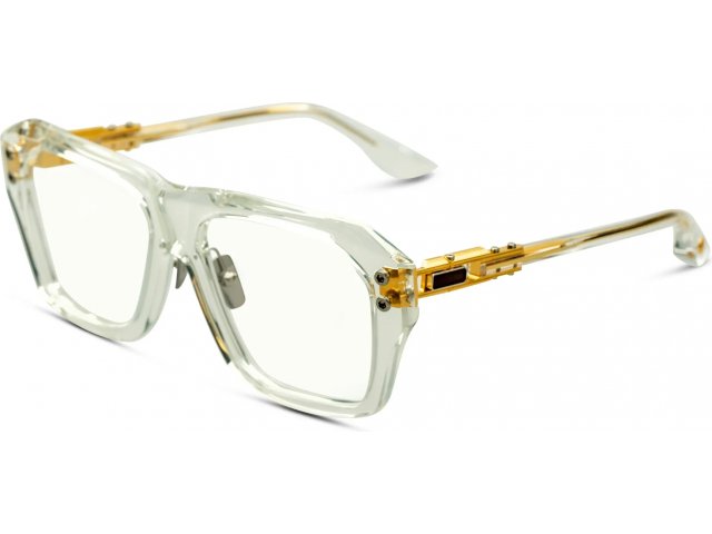 DITA GRAND-APX 02,  CRYSTAL CLEAR - YELLOW GOLD, CLEAR