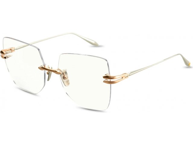 DITA EMBRA,  BRUSHED ROSE GOLD - SILVER, CLEAR