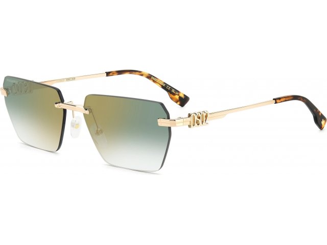 DSQUARED2 D2 0102/S PEF Gold Green