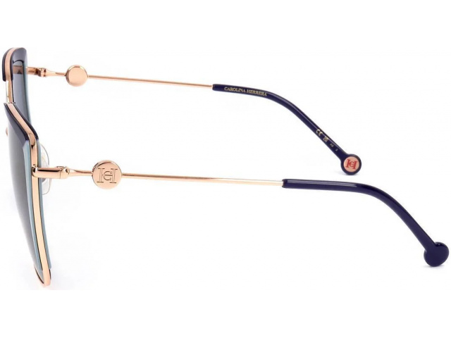 CAROLINA HERRERA HER 0111/S ZX9, ���� BLUE AZUR, BLUE AVIO