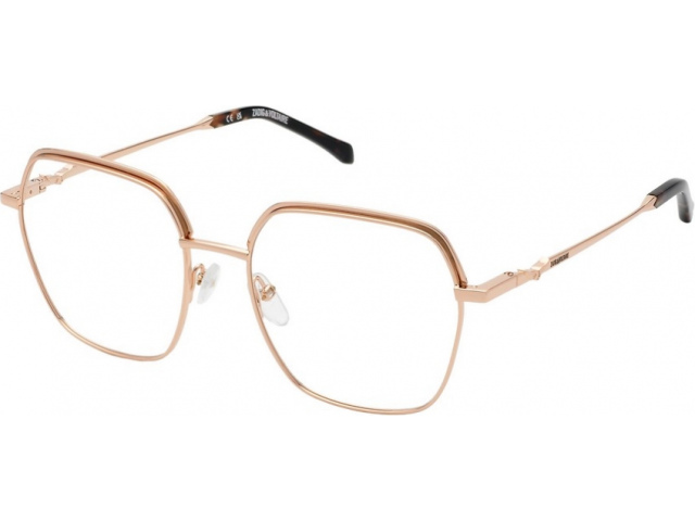 ZADIG VOLTAIRE VZV393 8FC,  SHINY COPPER GOLD, CLEAR