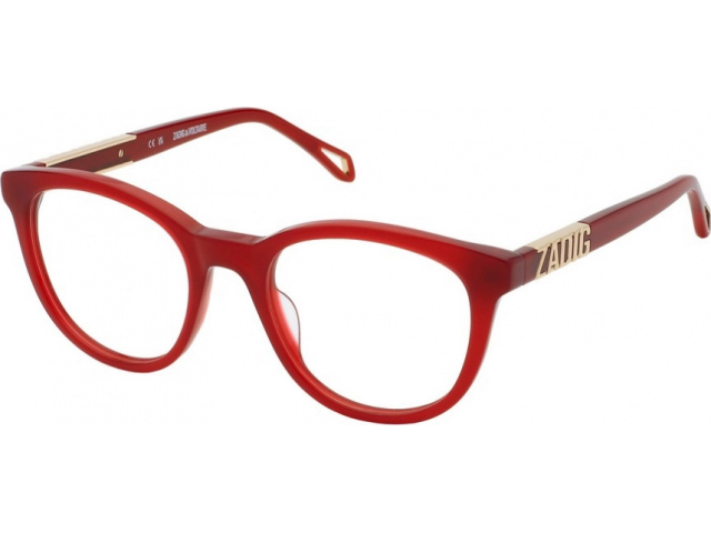 ZADIG VOLTAIRE VZV398 849,  SHINY OPLAINE RED, CLEAR