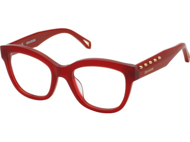 ZADIG VOLTAIRE VZV400 849,  SHINY OPLAINE RED, CLEAR